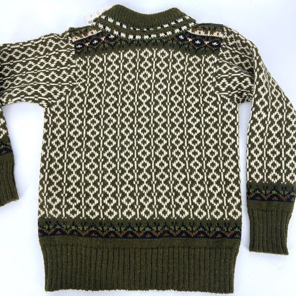 Norlender Norwegian Wool Cardigan Sweater Kids Euro Size 2 **READ** - Picture 8 of 9